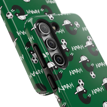 Football Mania Phone Case - Custom colour and name