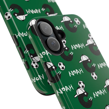 Football Mania Phone Case - Custom colour and name