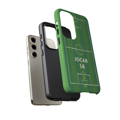 Dark Green Football Phone Case - Tough Case