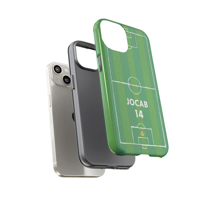 Dark Green Football Phone Case - Tough Case