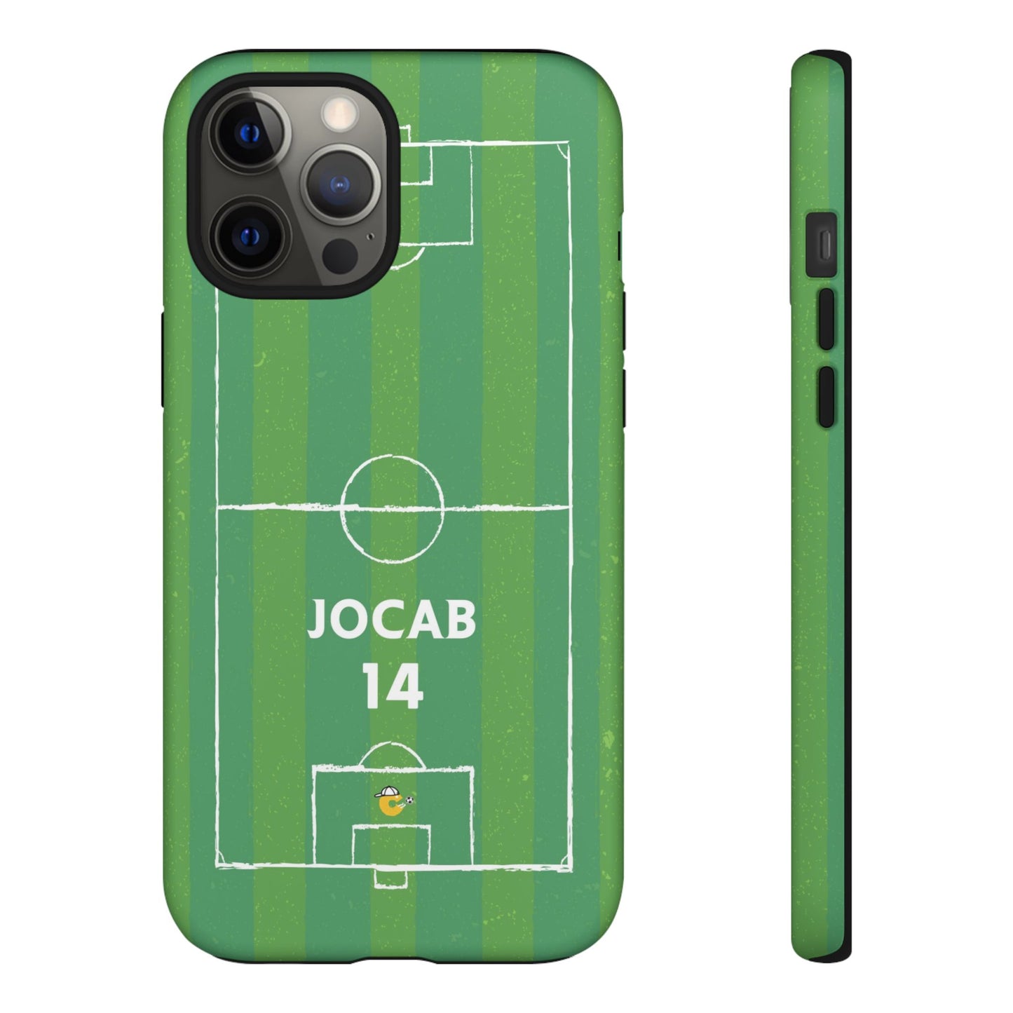 Dark Green Football Phone Case - Tough Case