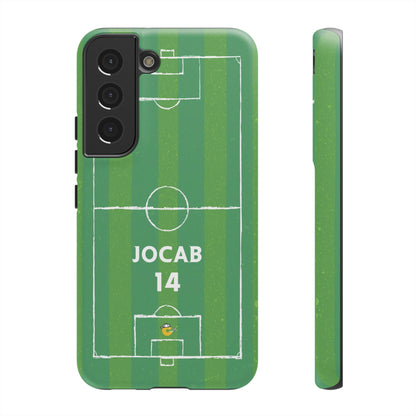 Dark Green Football Phone Case - Tough Case