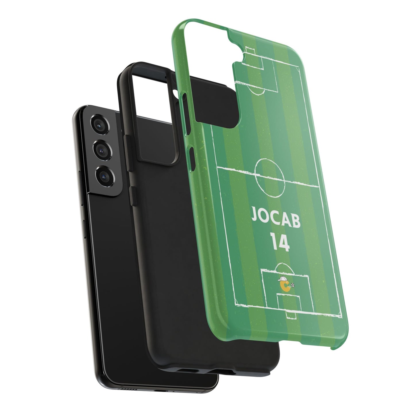 Dark Green Soccer Phone Case