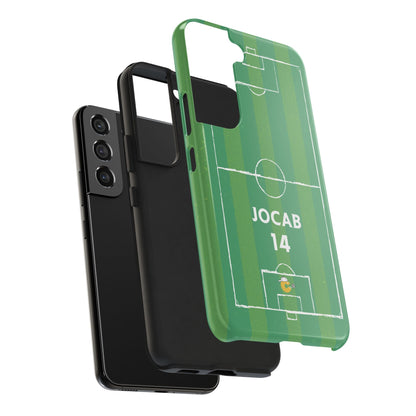 Dark Green Soccer Phone Case