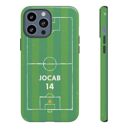 Dark Green Football Phone Case - Tough Case