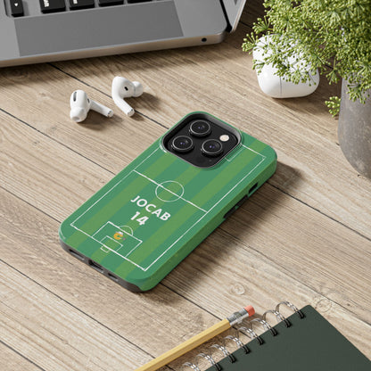 Dark Green Soccer Phone Case