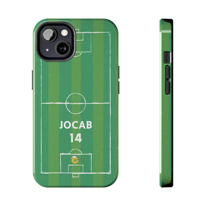 Dark Green Soccer Phone Case