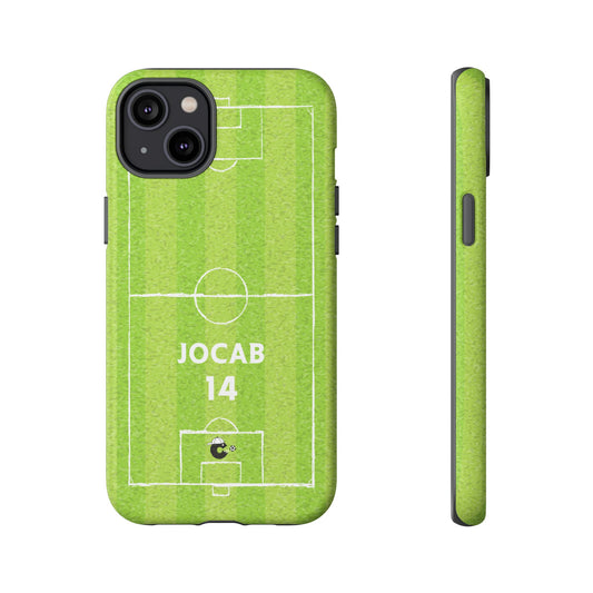 Light Green Football Phone Case - Tough Case