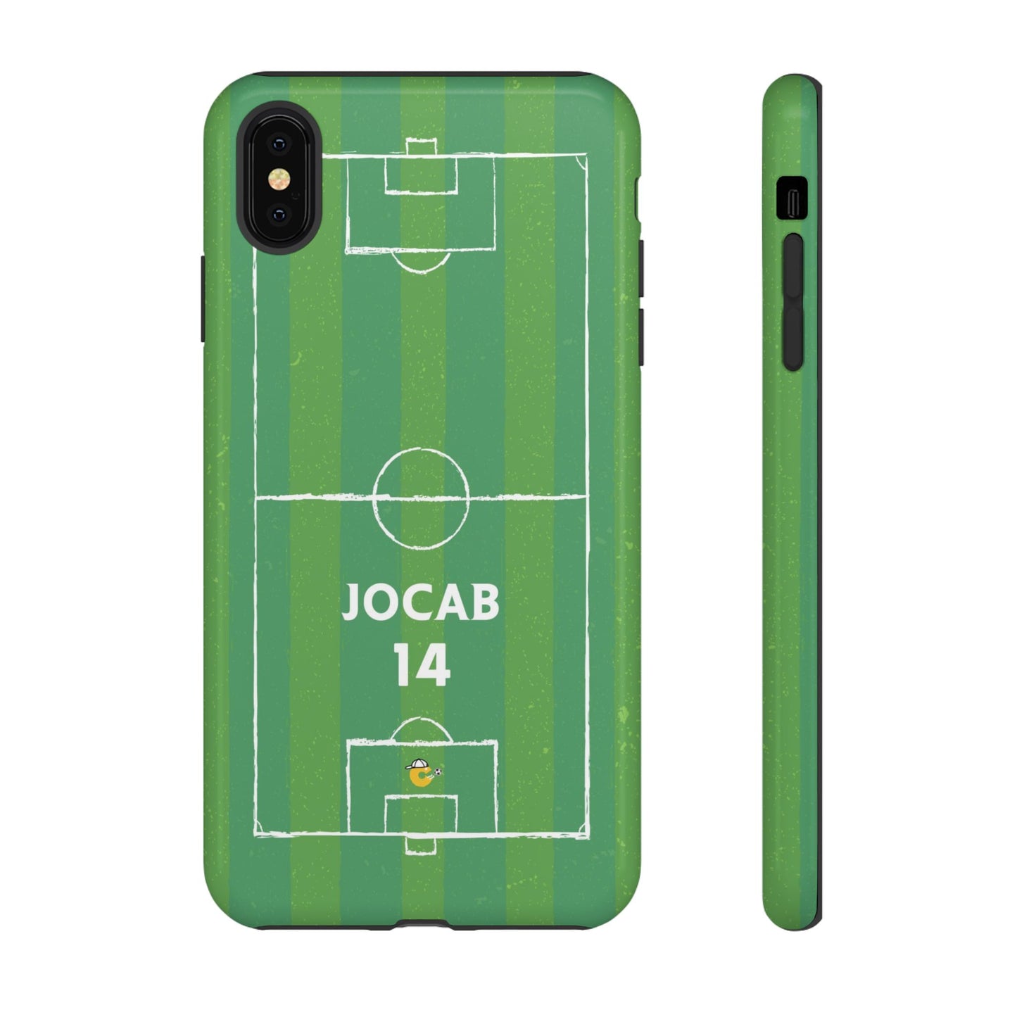 Dark Green Football Phone Case - Tough Case