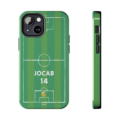 Dark Green Soccer Phone Case
