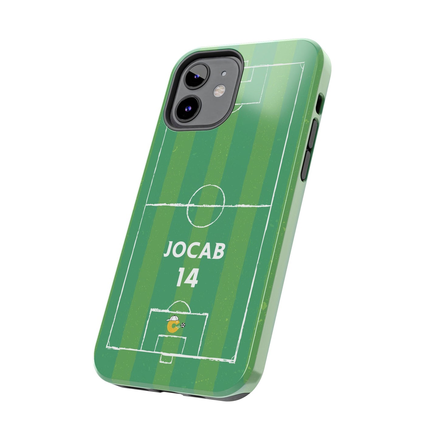 Dark Green Soccer Phone Case