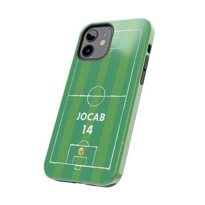 Dark Green Soccer Phone Case