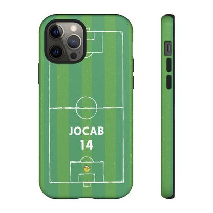 Dark Green Football Phone Case - Tough Case