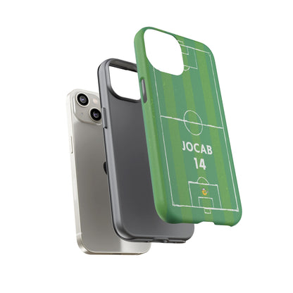 Dark Green Football Phone Case - Tough Case