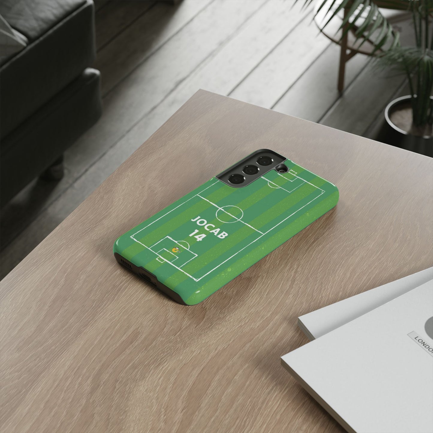 Dark Green Football Phone Case - Tough Case