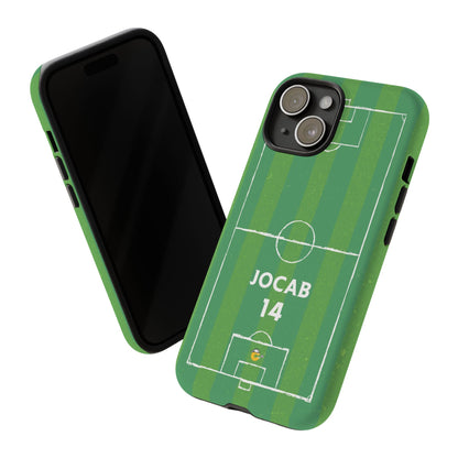 Dark Green Football Phone Case - Tough Case