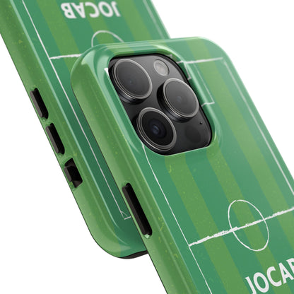 Dark Green Soccer Phone Case