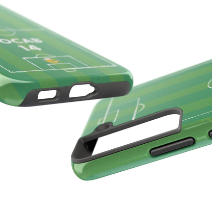 Dark Green Soccer Phone Case