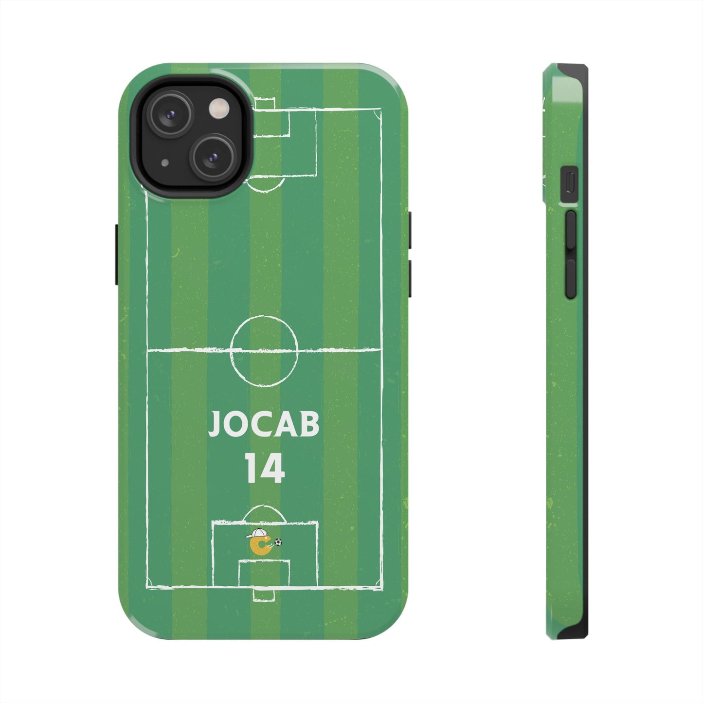 Dark Green Soccer Phone Case