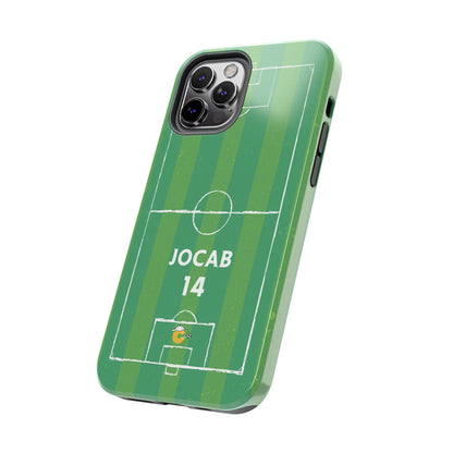 Dark Green Soccer Phone Case