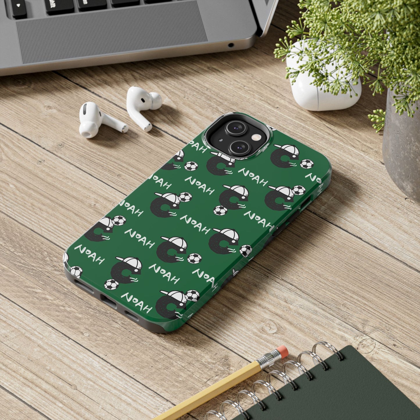 Football Mania Phone Case - Custom colour and name