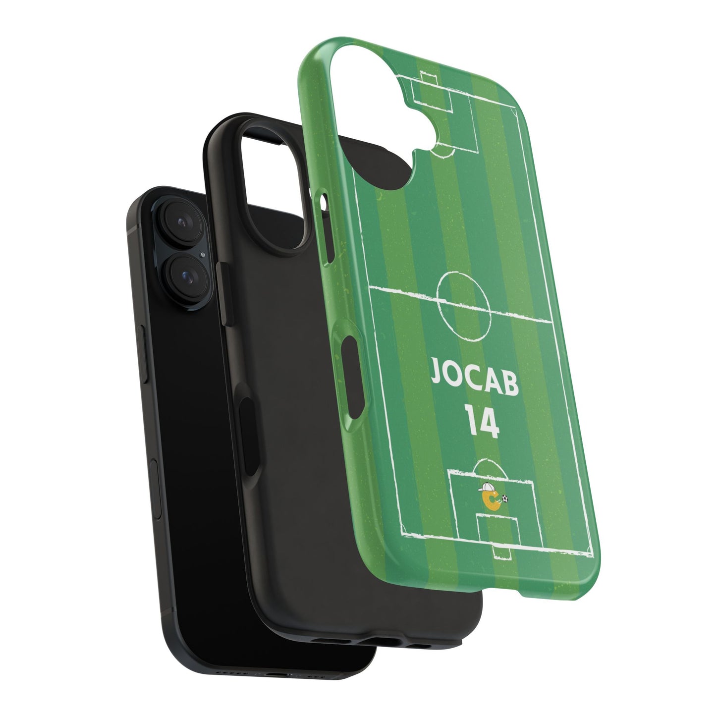 Dark Green Soccer Phone Case