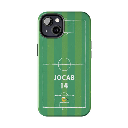Dark Green Soccer Phone Case