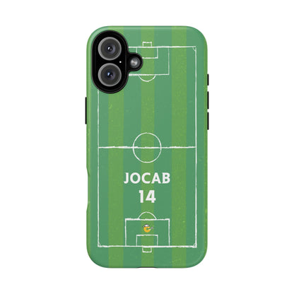 Dark Green Football Phone Case - Tough Case