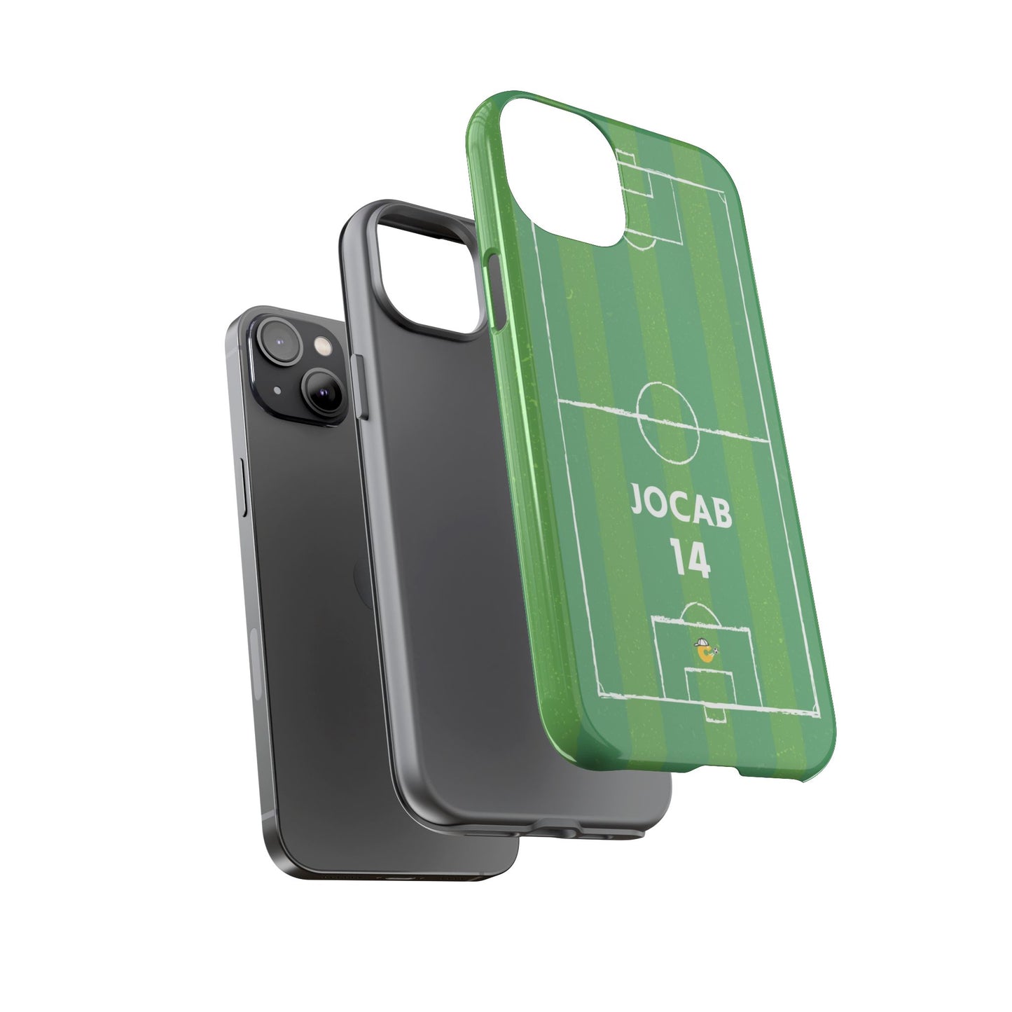 Dark Green Football Phone Case - Tough Case