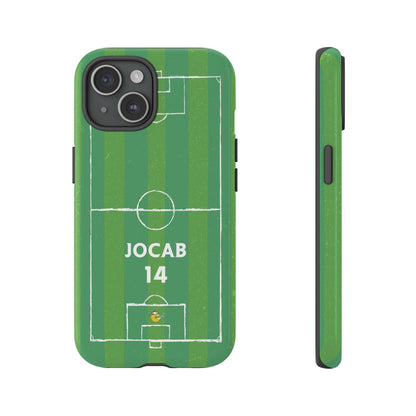 Dark Green Football Phone Case - Tough Case