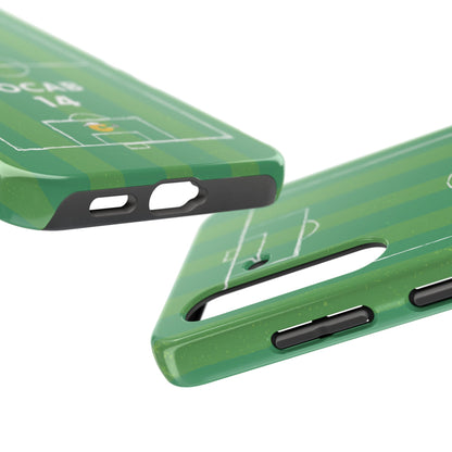 Dark Green Soccer Phone Case