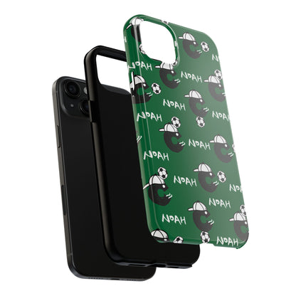 Football Mania Phone Case - Custom colour and name