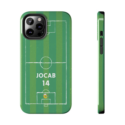 Dark Green Soccer Phone Case