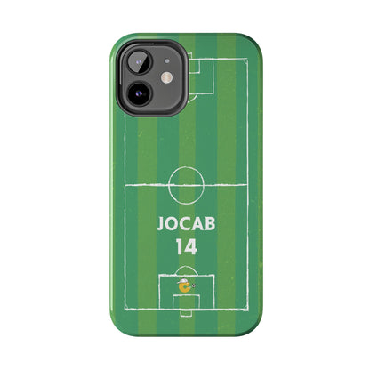 Dark Green Soccer Phone Case
