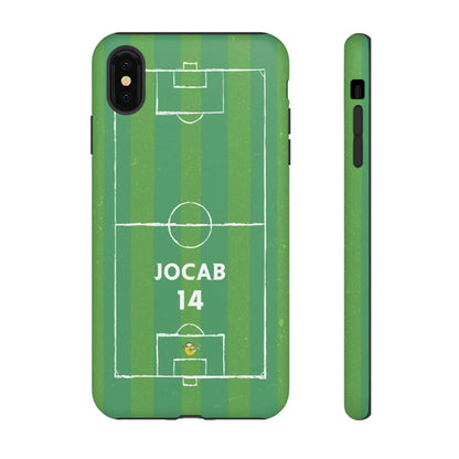 Dark Green Football Phone Case - Tough Case