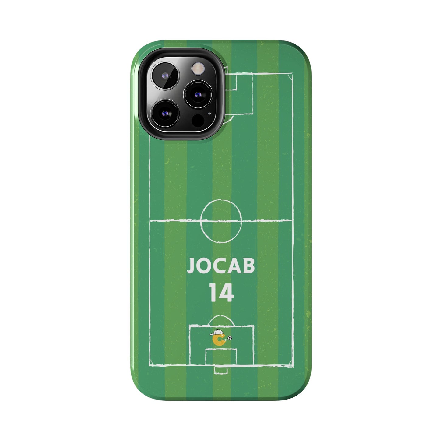 Dark Green Soccer Phone Case
