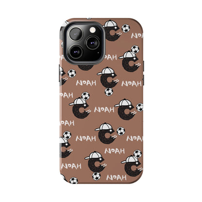 Football Mania Phone Case - Custom colour and name