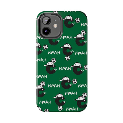 Football Mania Phone Case - Custom colour and name