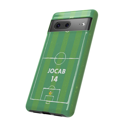 Dark Green Football Phone Case - Tough Case