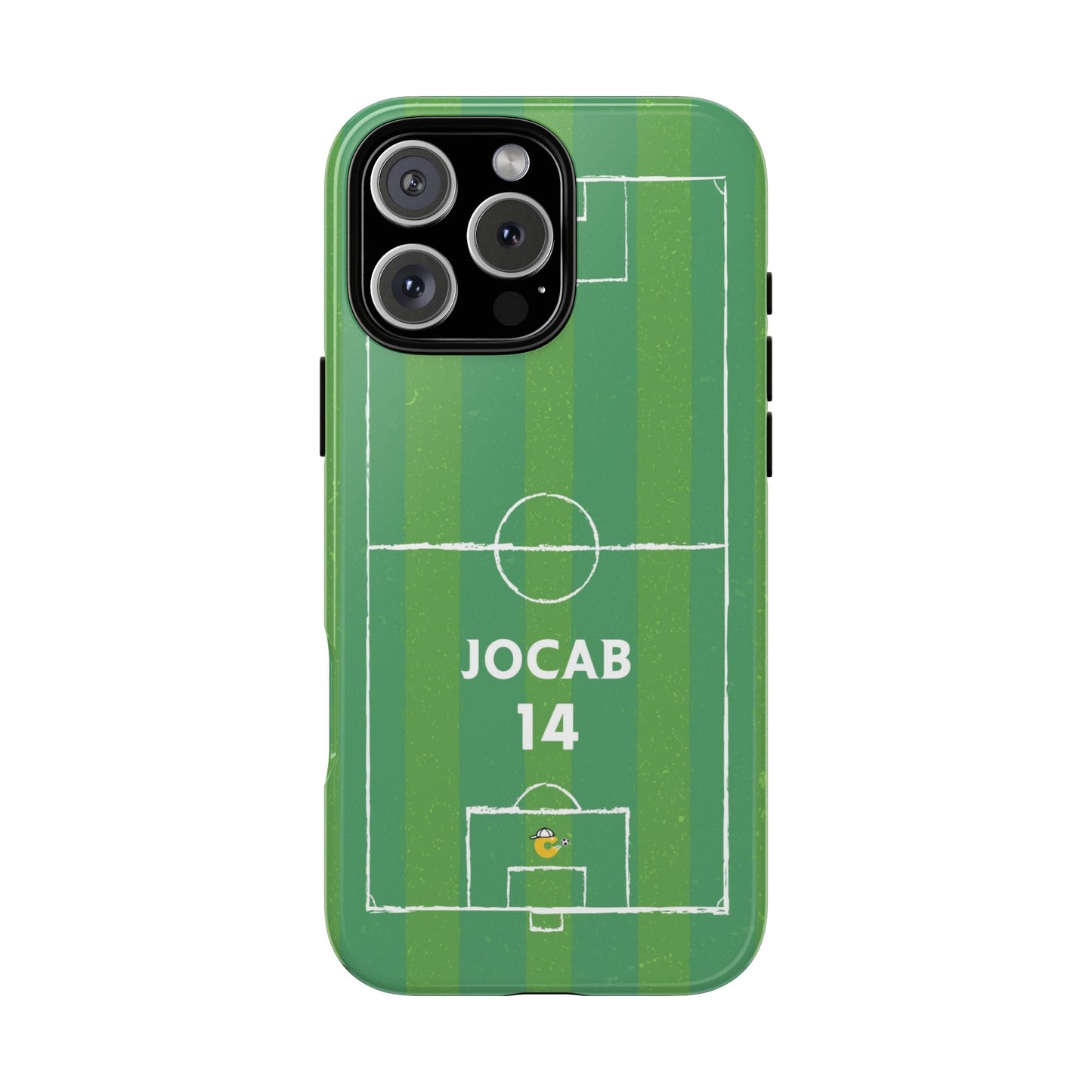 Dark Green Football Phone Case - Tough Case