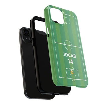 Dark Green Soccer Phone Case