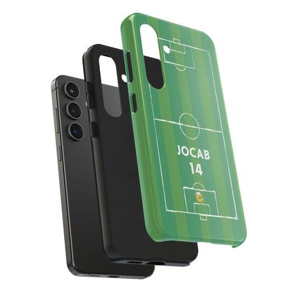 Dark Green Soccer Phone Case