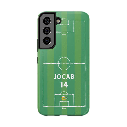 Dark Green Soccer Phone Case