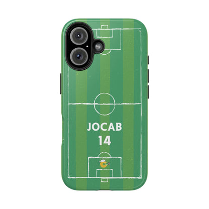 Dark Green Soccer Phone Case