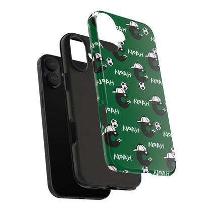 Football Mania Phone Case - Custom colour and name