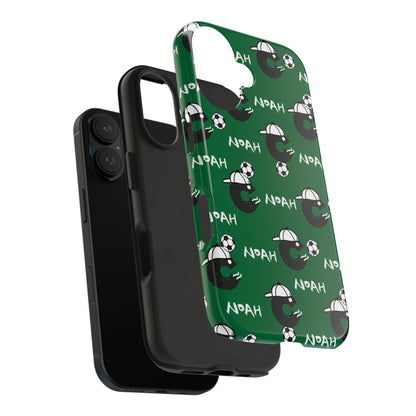 Football Mania Phone Case - Custom colour and name