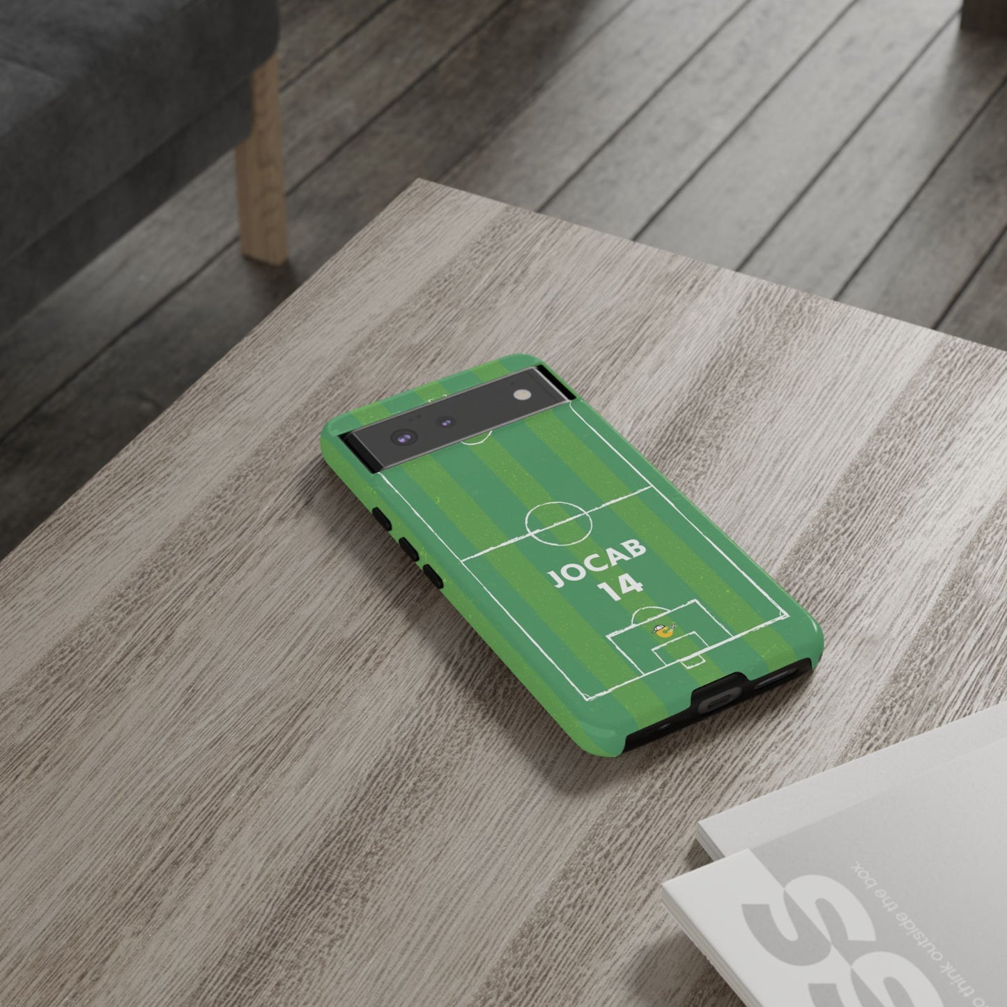 Dark Green Football Phone Case - Tough Case