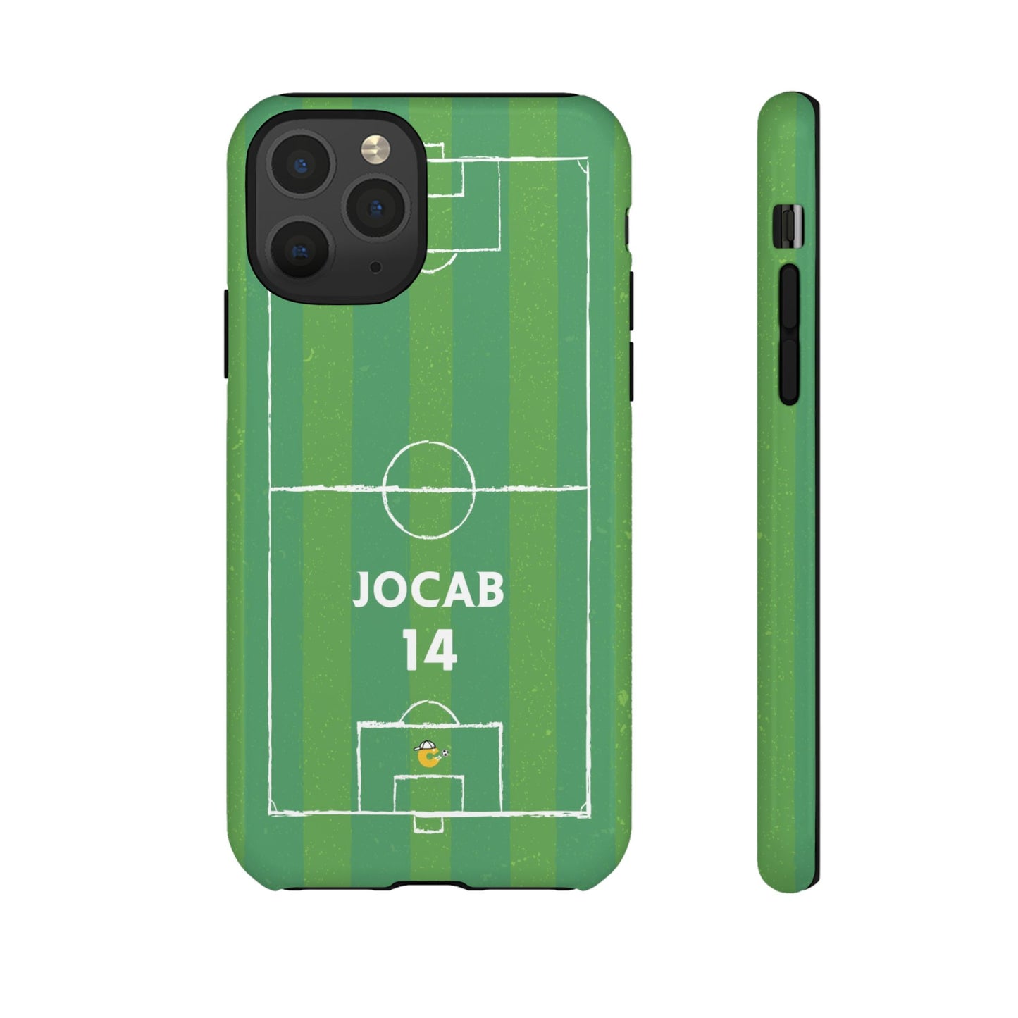 Dark Green Football Phone Case - Tough Case