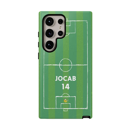 Dark Green Football Phone Case - Tough Case