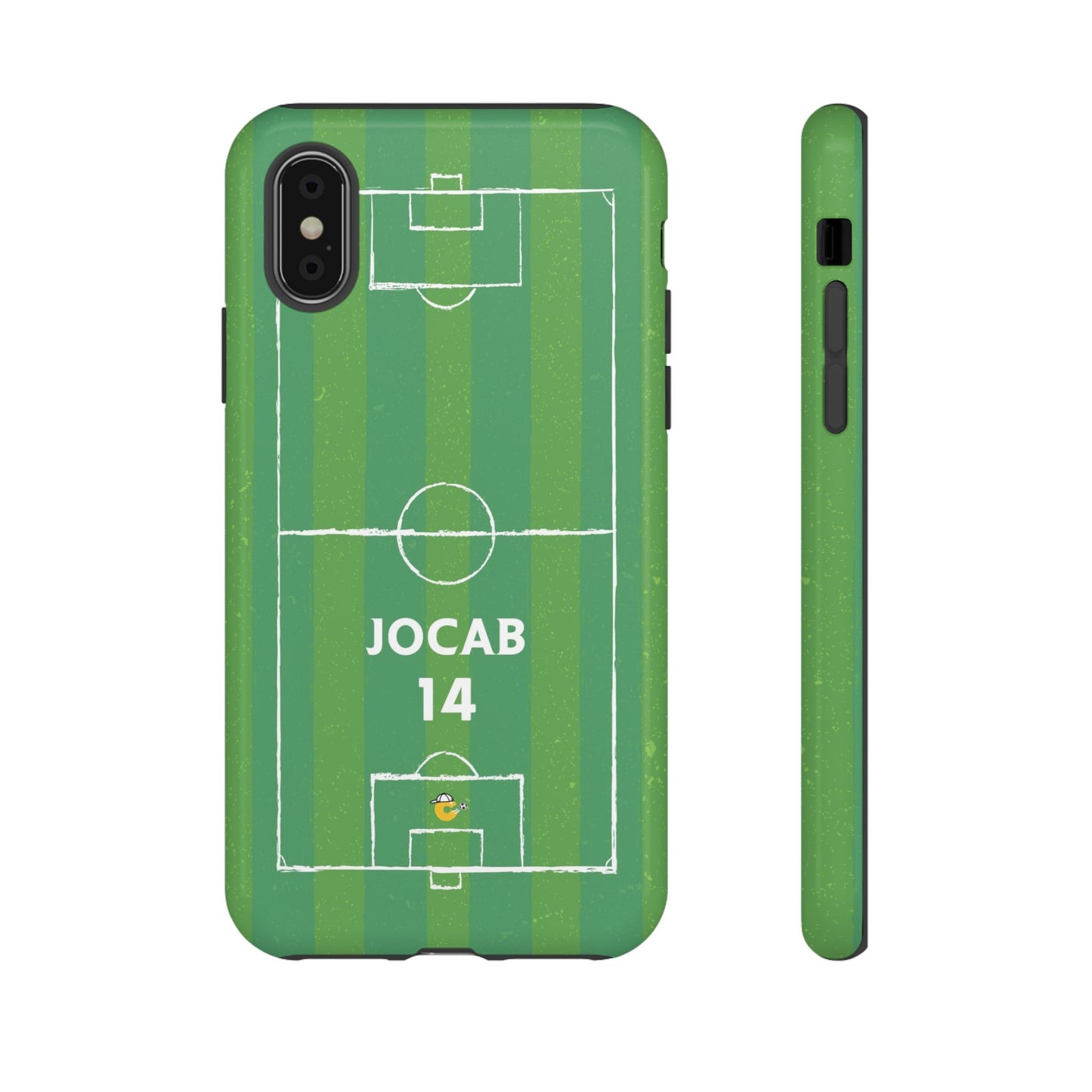 Dark Green Football Phone Case - Tough Case